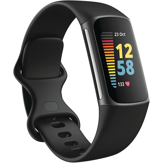 Fitbit Charge 5 Fitness Tracker - Graphite Black