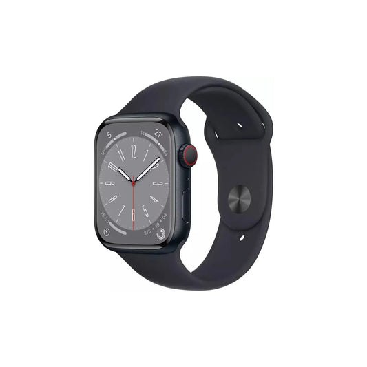 Apple Watch Series 8 (GPS, 45mm) – Midnight Aluminum Case with Midnight Sport Band