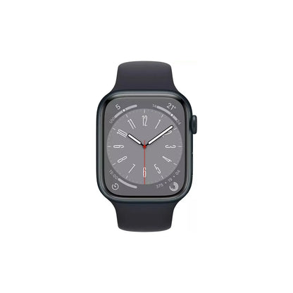 Apple Watch Series 8 (GPS, 45mm) – Midnight Aluminum Case with Midnight Sport Band