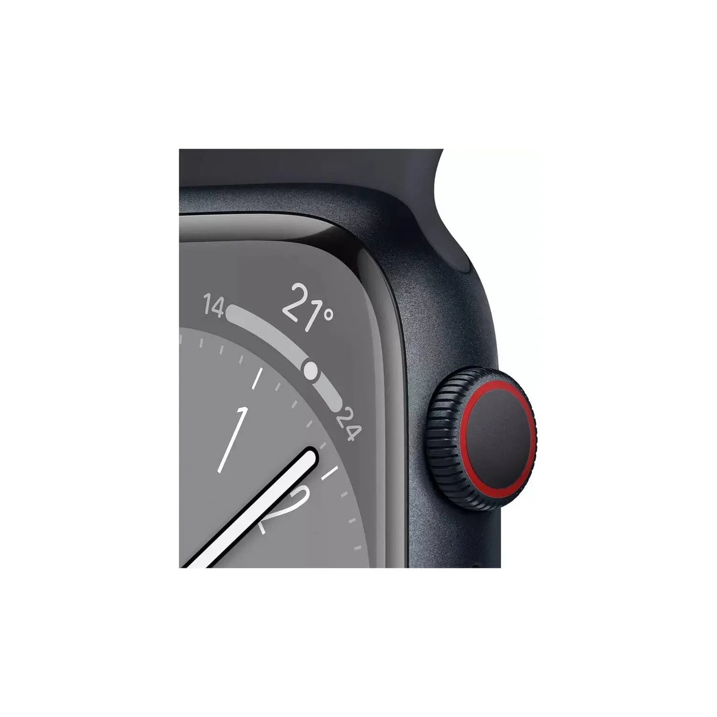 Apple Watch Series 8 (GPS, 45mm) – Midnight Aluminum Case with Midnight Sport Band