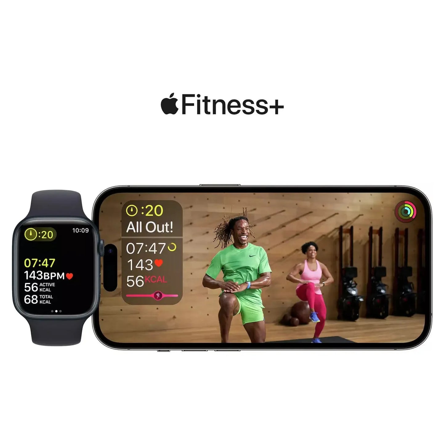 Apple Watch Series 8 (GPS, 45mm) – Midnight Aluminum Case with Midnight Sport Band