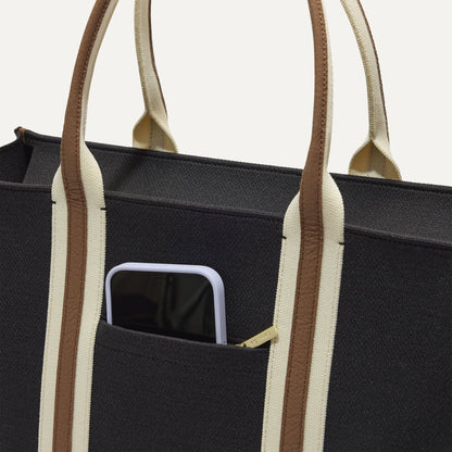 The Classic Tote - Black Coffee