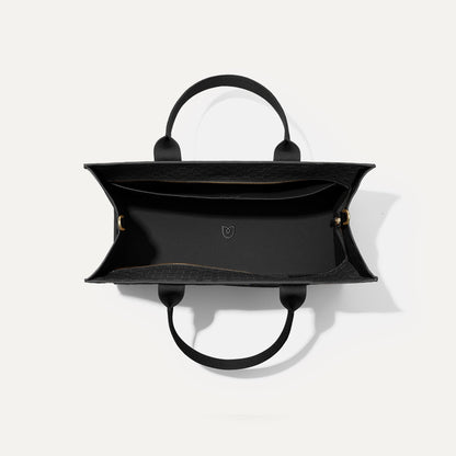 The Classic Tote - Black Sand