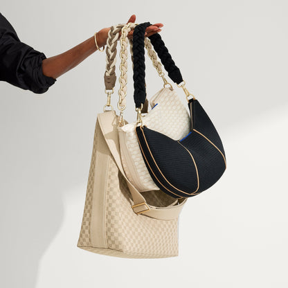 The Shoulder Strap - Black Braid
