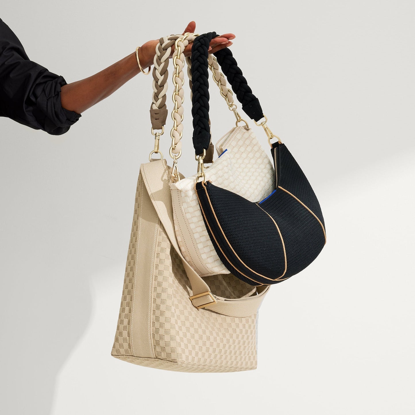 The Shoulder Strap - White Chain