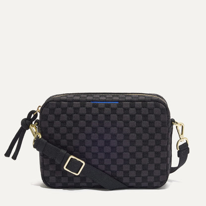 The Crossbody Camera Bag - Black Sand
