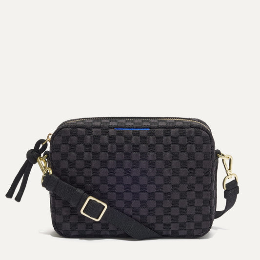 The Crossbody Camera Bag - Black Sand