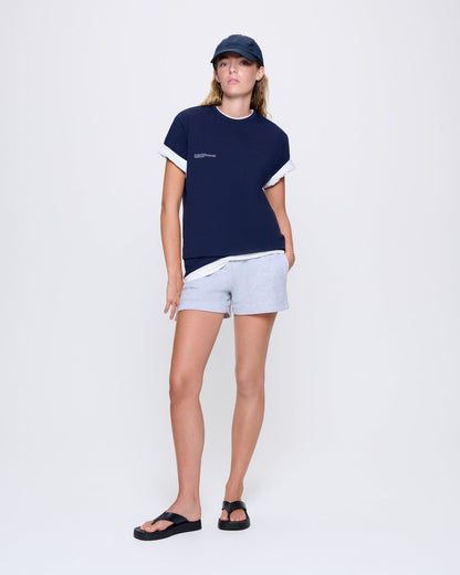 Womens 365 Midweight T-shirt—Navy