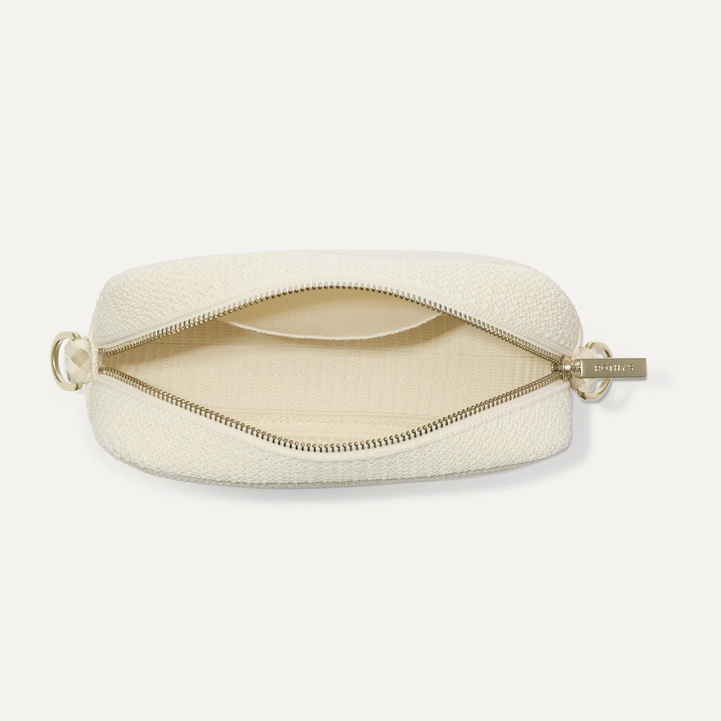 The Crossbody Camera Bag - Cream Twist Open-Knit