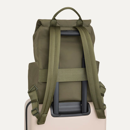 The Travel Cinch Backpack - Forest