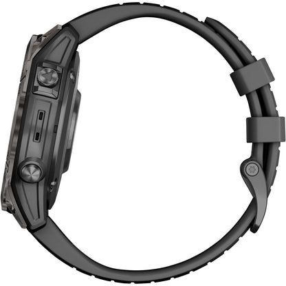 Garmin fēnix 7 Pro Sapphire Solar GPS Smartwatch - 47mm, Multisport, Grey/Black