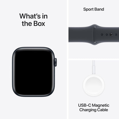 Apple Watch SE (2nd generation) (GPS + Cellular, 44mm) Smart watch Midnight Aluminium Case with Midnight Sport Band ( MNPY3B/A)