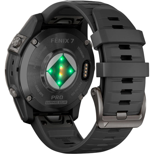 Garmin fēnix 7 Pro Sapphire Solar GPS Smartwatch - 47mm, Multisport, Grey/Black