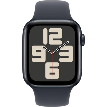 Apple Watch SE (2nd generation) (GPS + Cellular, 44mm) Smart watch Midnight Aluminium Case with Midnight Sport Band ( MNPY3B/A)