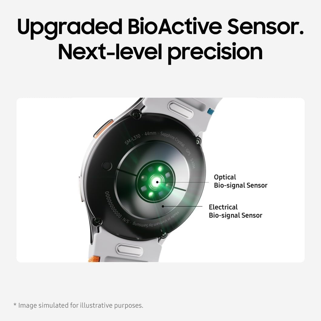 Samsung Galaxy Watch7 40mm LTE – Green (UK Version, with Galaxy AI)