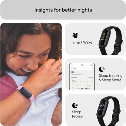 Google Fitbit Inspire 3 Activity Tracker – 6-Month Premium Membership, 10 Days Battery Life, Daily Readiness Score