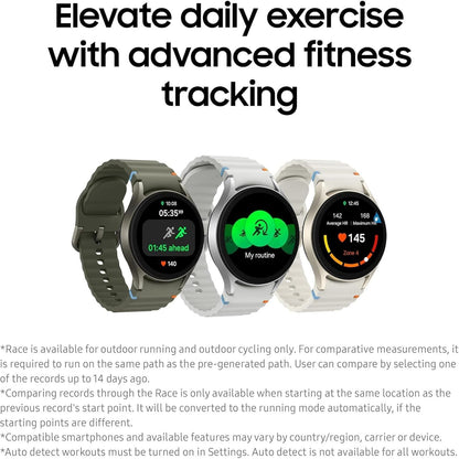 Samsung Galaxy Watch7 40mm Smart Watch Green - Bluetooth | Galaxy AI Health Monitoring & Precision GPS