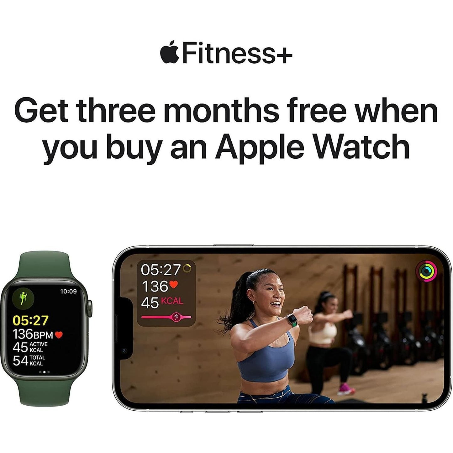 Apple Watch Series 7 (GPS + Cellular, 45mm) - Midnight Aluminium Case with Midnight Sport Band - Regular