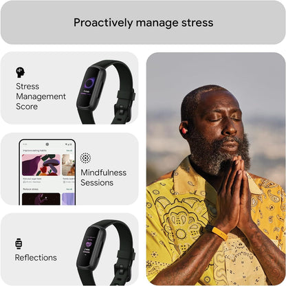 Google Fitbit Inspire 3 Activity Tracker – 6-Month Premium Membership, 10 Days Battery Life, Daily Readiness Score