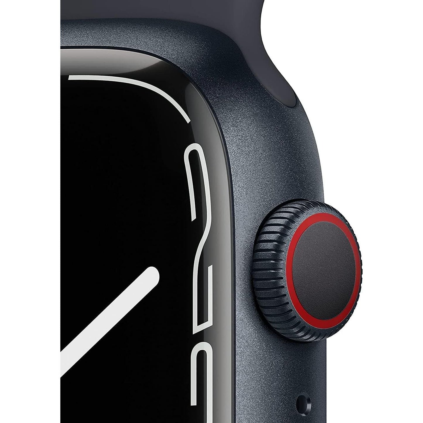 Apple Watch Series 7 (GPS + Cellular, 45mm) - Midnight Aluminium Case with Midnight Sport Band - Regular