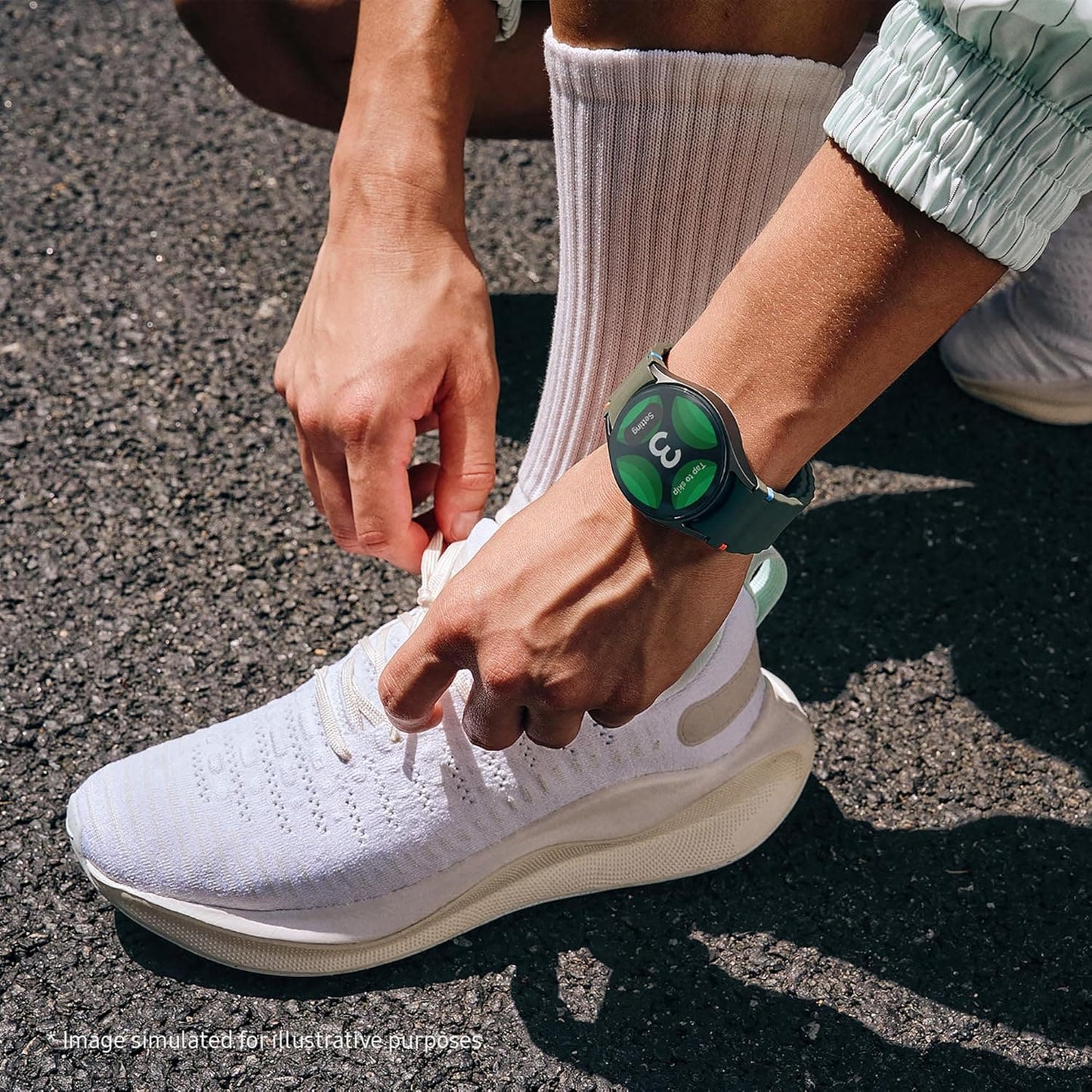 Samsung Galaxy Watch7 40mm Smart Watch Green - Bluetooth | Galaxy AI Health Monitoring & Precision GPS