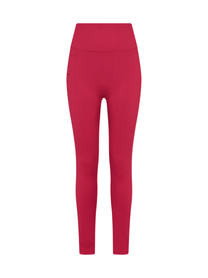 Womens 99% Bio-Based Compressive Leggings—Acai Pink