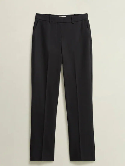 Hobbs Black Petite Sami Tapered Trouser