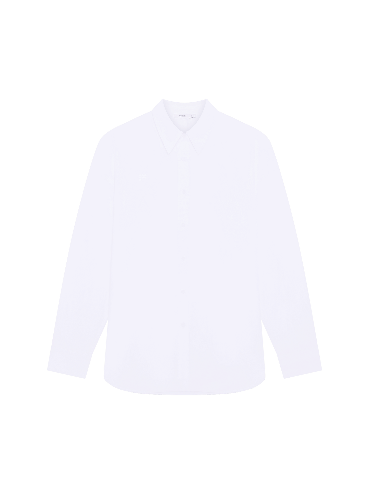 Womens Cotton Poplin Overshirt—Off-White