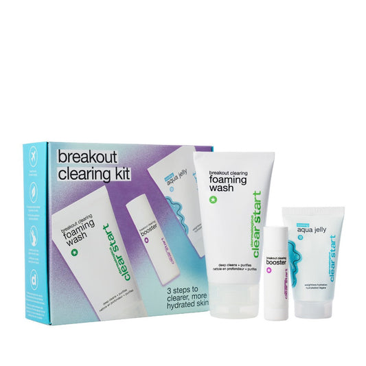 Dermalogica Clear Start Breakout Clearing Kit with Aqua Jelly