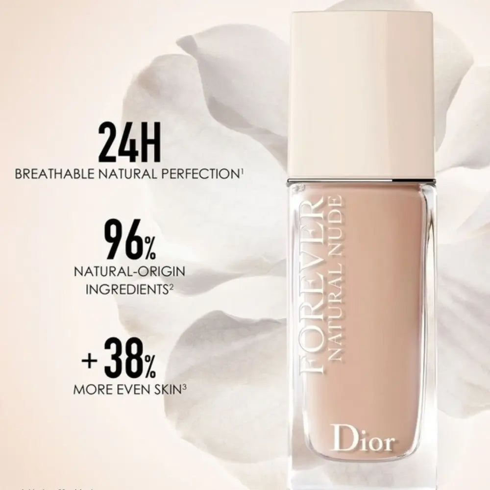 Christian Dior Forever Natural Nude Longwear Foundation 24h Wear Natural Complexion 30ml