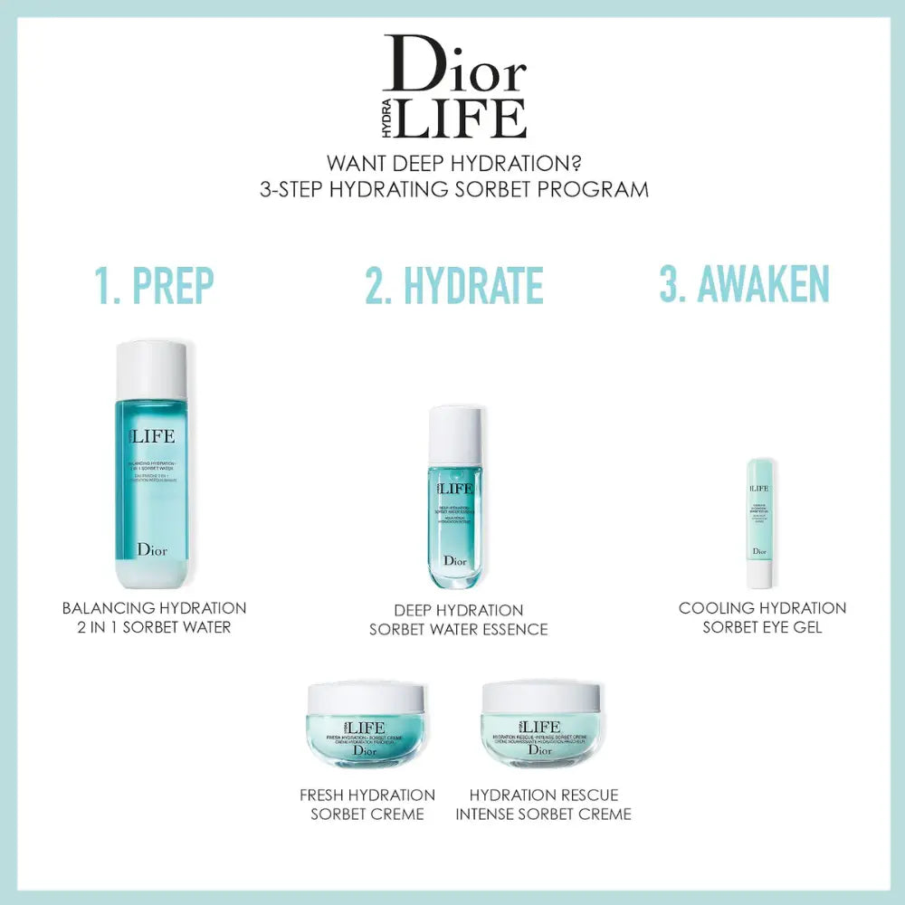 Christian Dior Hydra Life 2 in 1 Sorbet Water Balancing Hydration 175ml