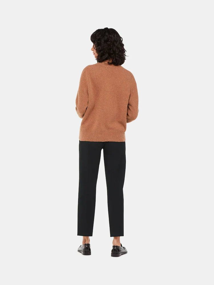 Whistles Black Lily Cigarette Trousers