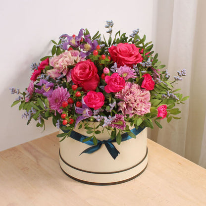 Rose Radiance Hatbox