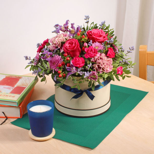 Rose Radiance Hatbox