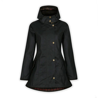 Louise Racing Green Wax Coat
