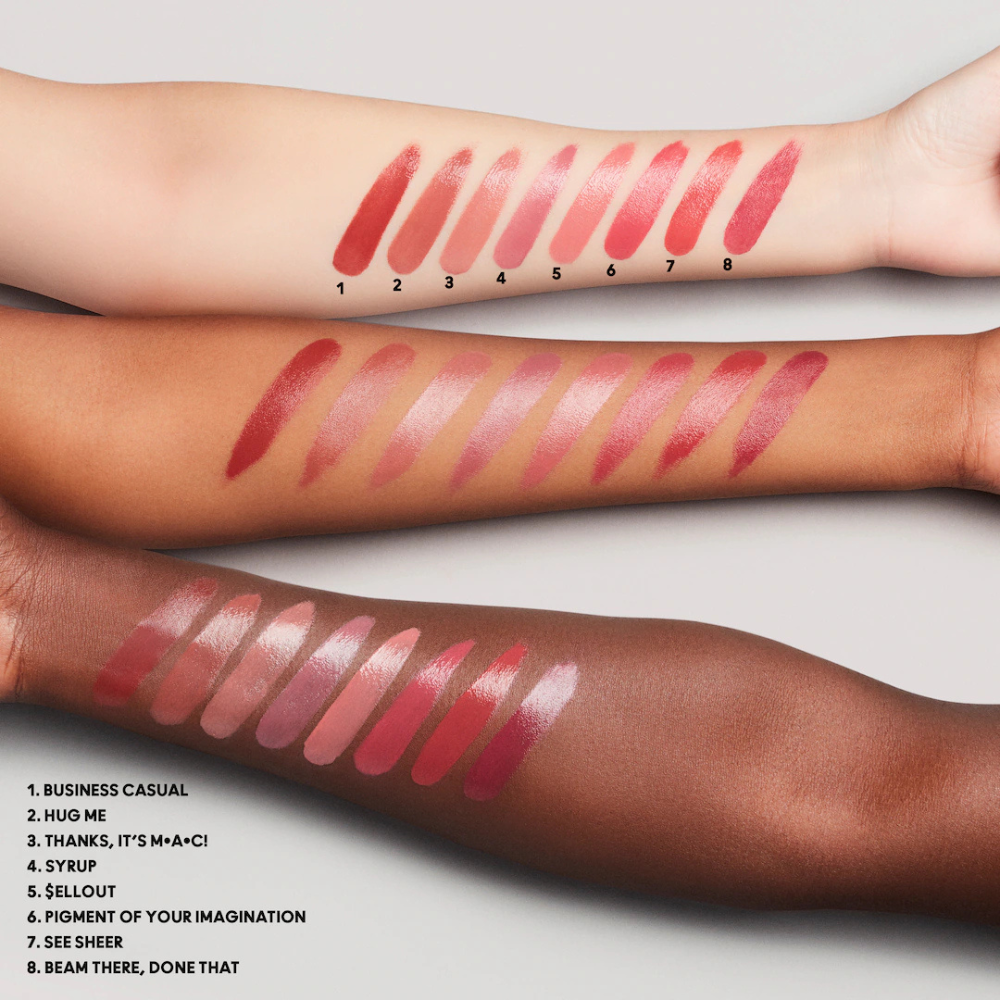 M.A.C Lustreglass Lipstick 3g