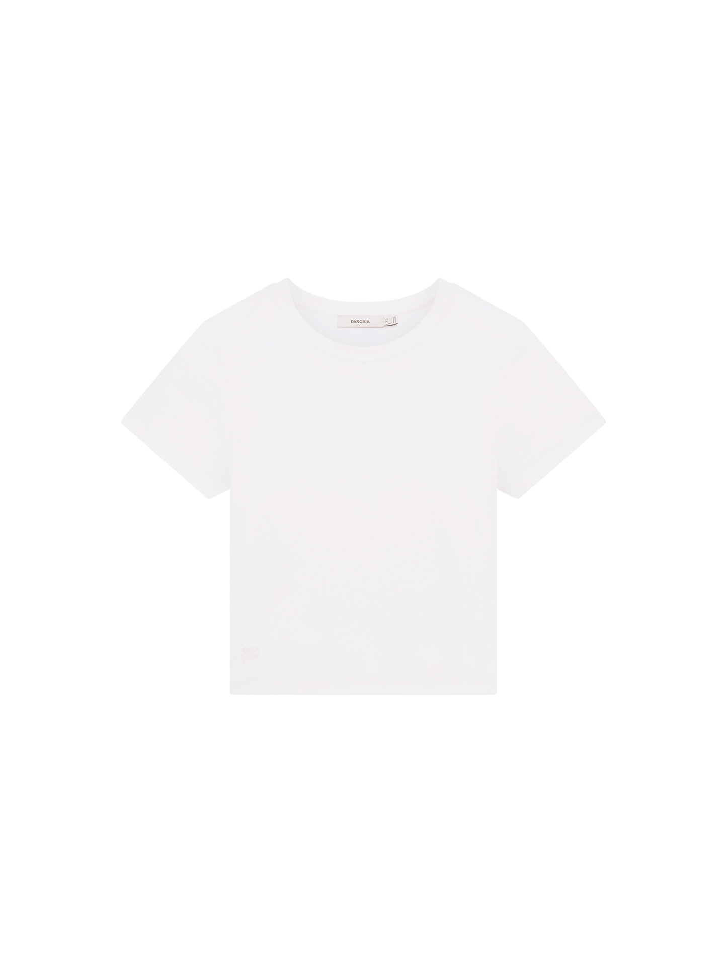 Womens Cropped T-Shirt—Off-White
