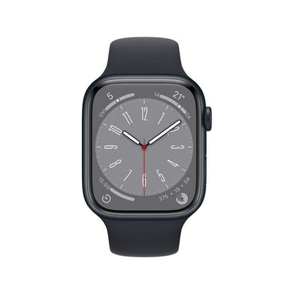 Apple Watch Series 8 (GPS, 45mm) – Midnight Aluminum Case with Midnight Sport Band