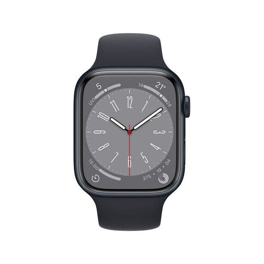 Apple Watch Series 8 (GPS, 45mm) – Midnight Aluminum Case with Midnight Sport Band