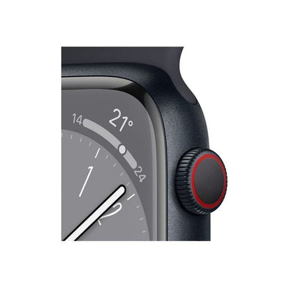 Apple Watch Series 8 (GPS, 45mm) – Midnight Aluminum Case with Midnight Sport Band