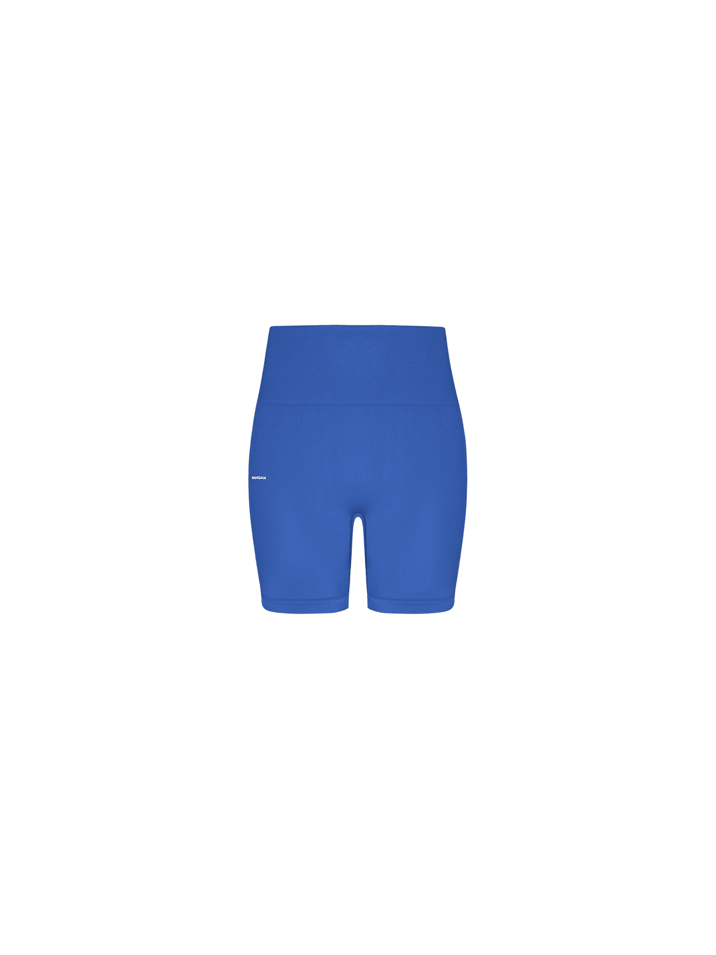 Womens 99% Bio-Based Compressive Shorts—Gaia Blue