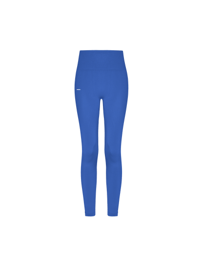 Womens 99% Bio-Based Compressive Leggings—Gaia Blue