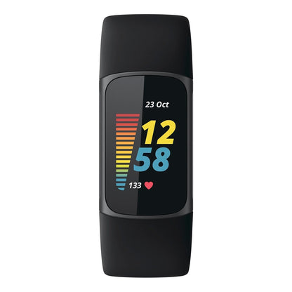 Fitbit Charge 5 Fitness Tracker - Graphite  Black