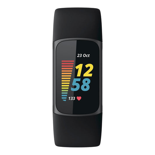 Fitbit Charge 5 Fitness Tracker - Graphite  Black